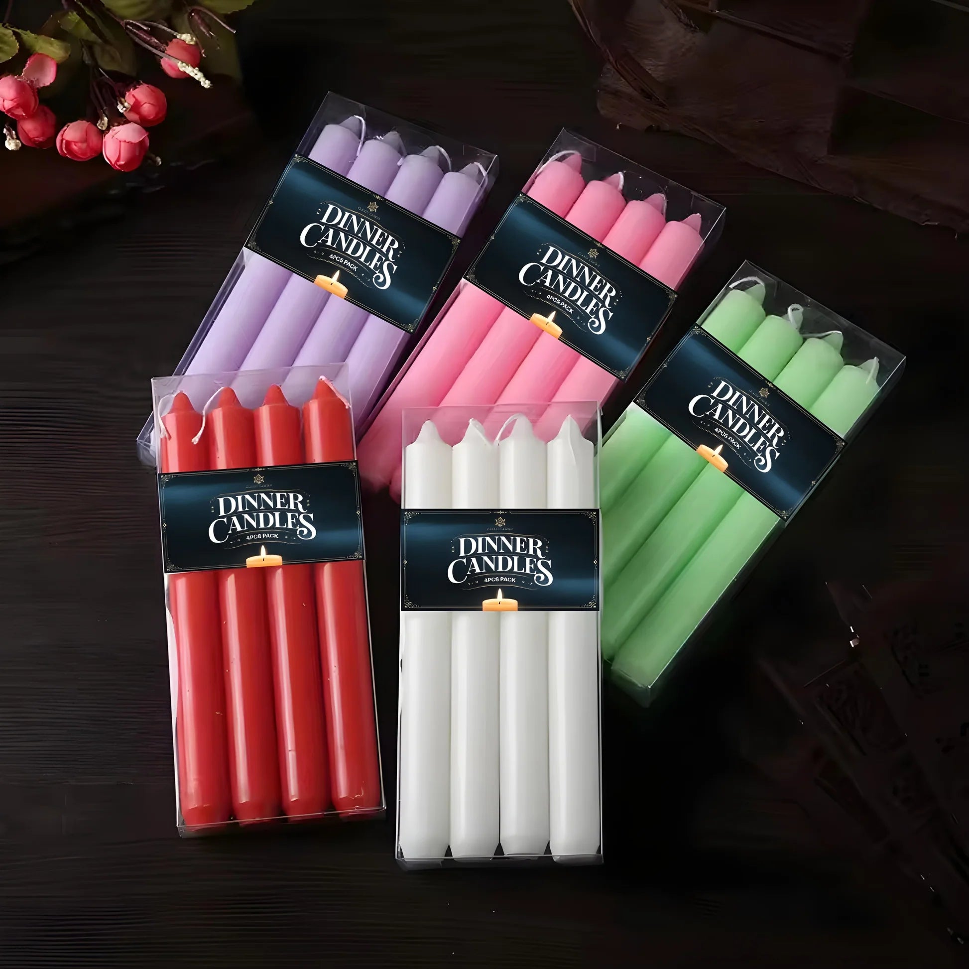 4PC SCENTED CANDLE X 12