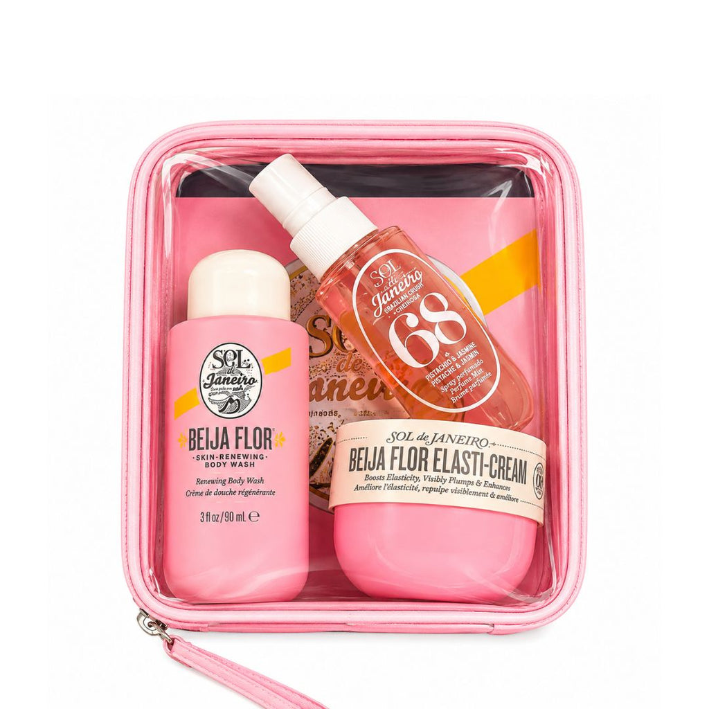 Sol de Janeiro Beija Flor Jet Set – Travel Size Body Care & Perfume Set