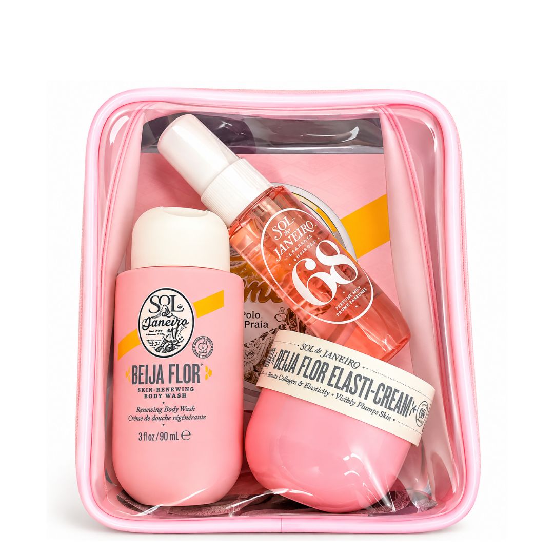 Sol de Janeiro Beija Flor Jet Set – Travel Size Body Care & Perfume Set
