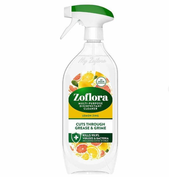 ZAFLORA DISINFECTANT LEMON 800ML