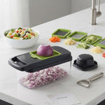 Multi-Functional Vegetable Chopper & Mandoline Slicer Set