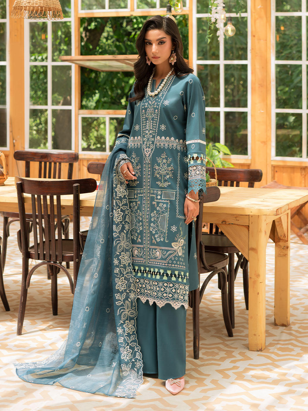 Luxury 3 Pc Lawn Collection Bella By Zarnoor