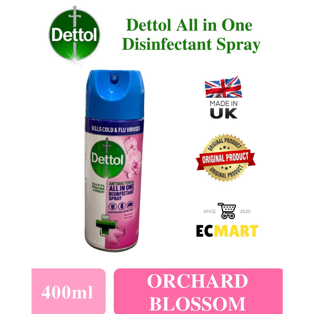 DETTOL DISINFACTANT SPRAY CRISP 300ML