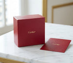 Luxury Red Square Gift Box and Card Presentation Set