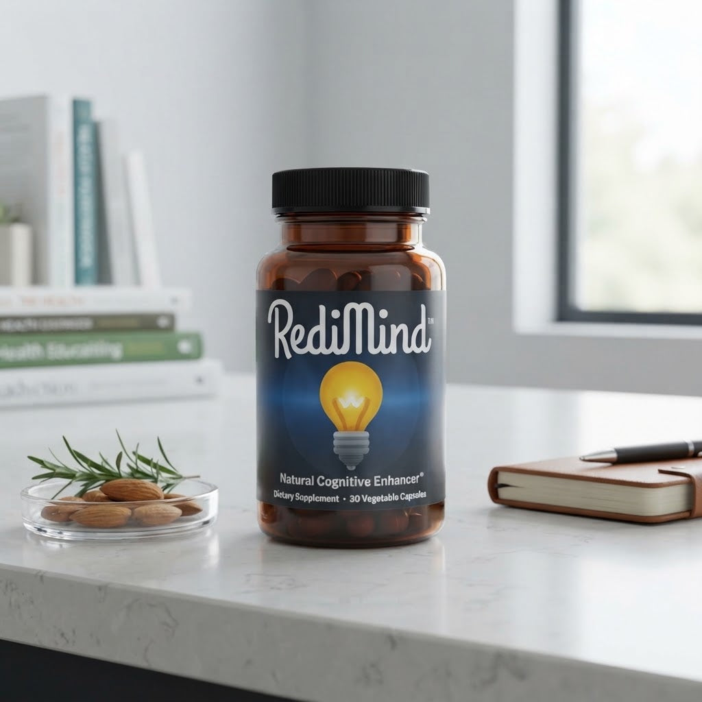 RediMind™ Natural Cognitive Enhancer – Dietary Supplement (30 Vegetable Capsules)