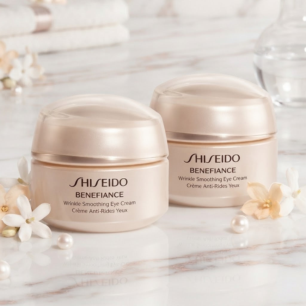 Shiseido Benefiance Wrinkle Smoothing Eye Cream Duo Set