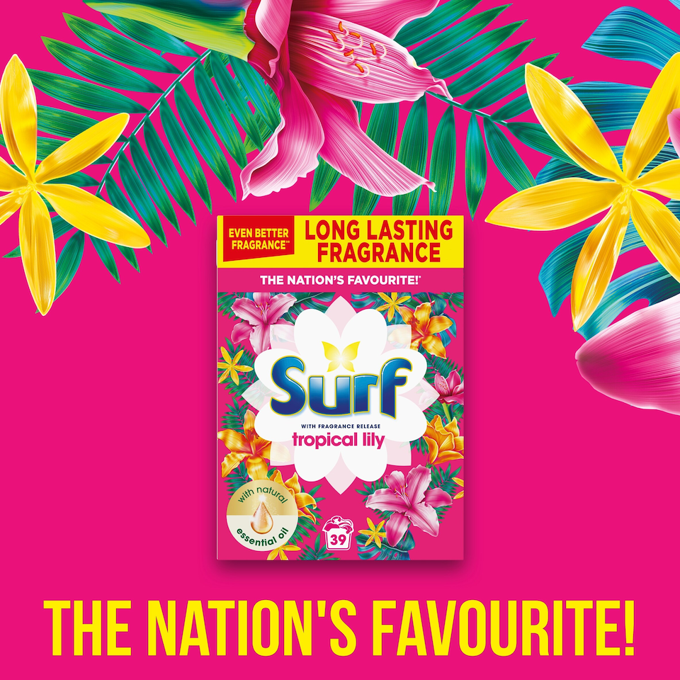 SURF TROPICAL 10 WASH 500G