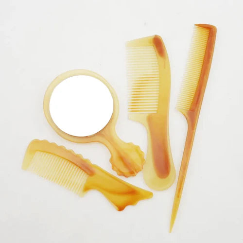 5 PC COMB SET GOLD COLOUR