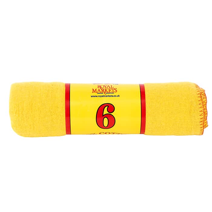 RM YELLOW DUSTER & ROYAL MARKET FLOOR CLOTHS