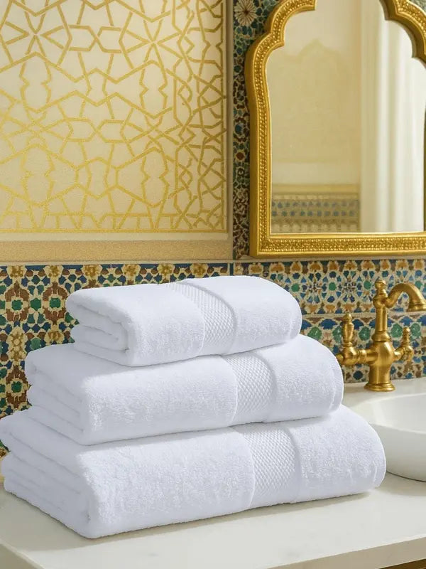 Luxury 3-Piece Towel Set with durable and long-lasting quality for everyday use.