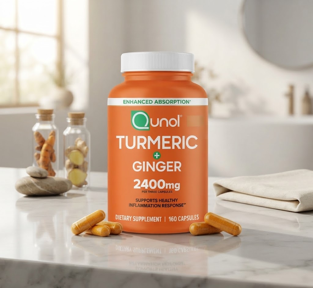 Qunol Turmeric + Ginger 2400mg Enhanced Absorption