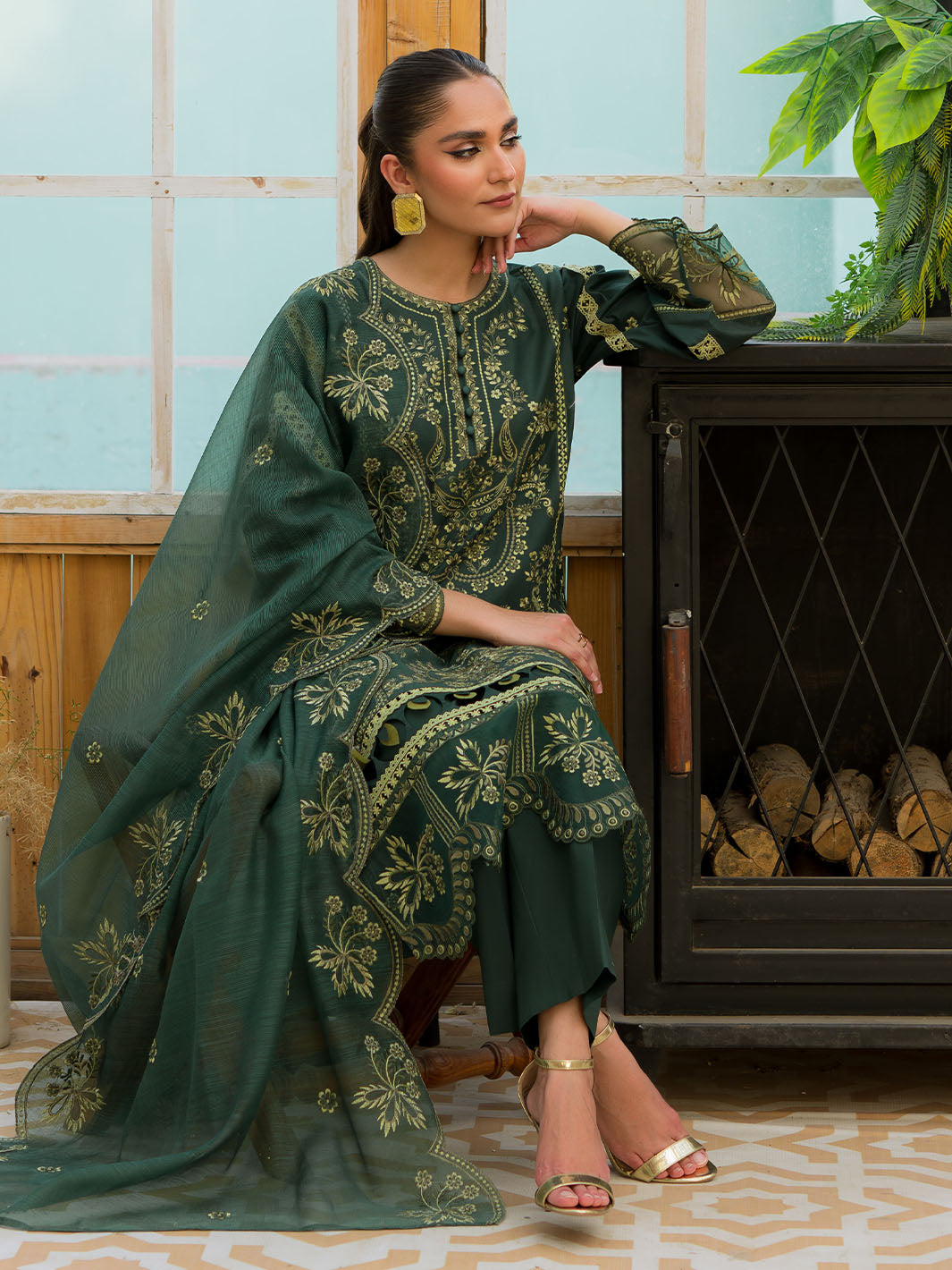 Luxury 3 Pc Lawn Collection Bella By Zarnoor