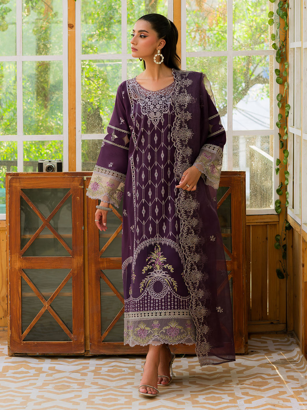 Luxury 3 Pc Lawn Collection Bella By Zarnoor