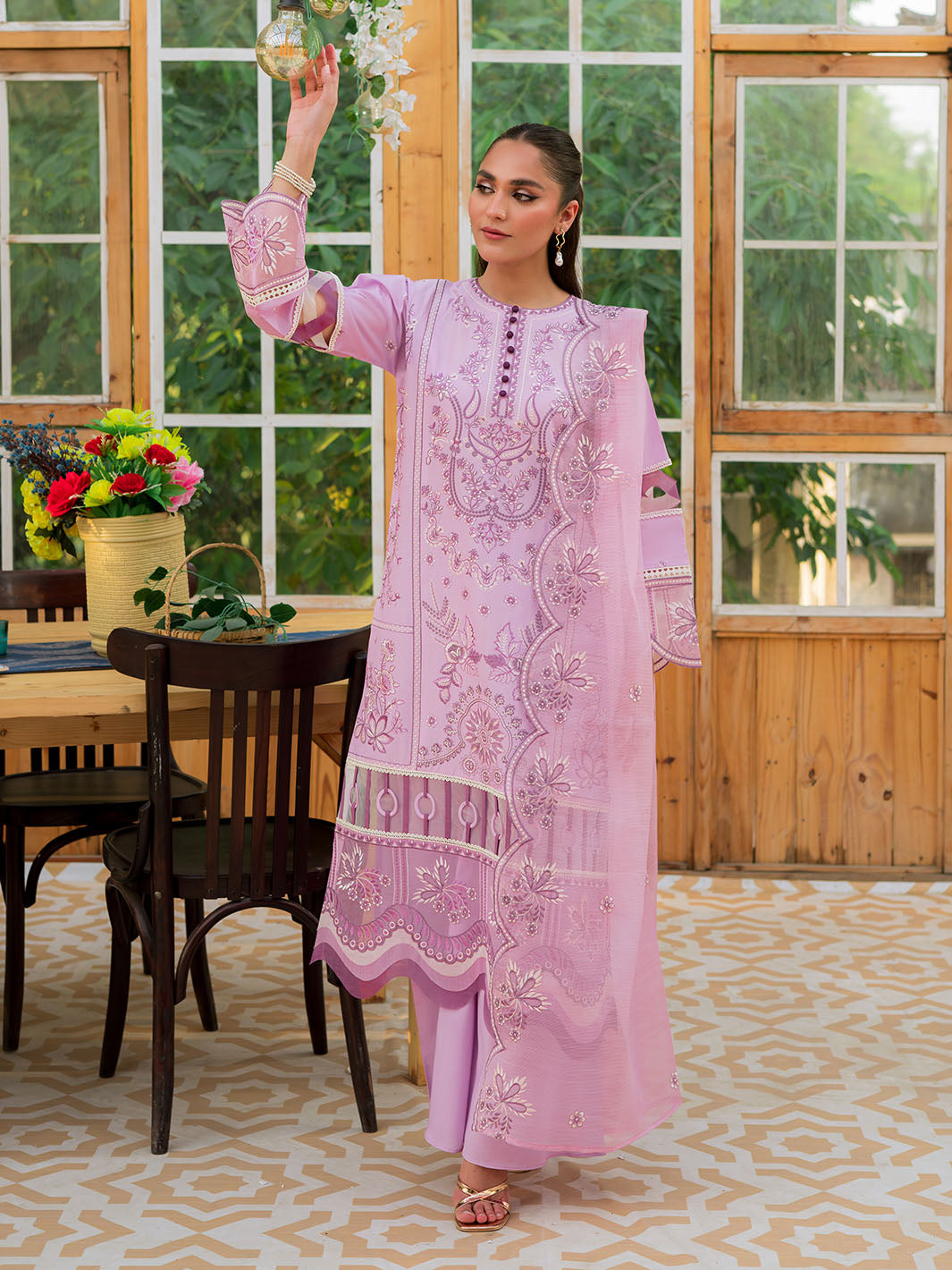 Luxury 3 Pc Lawn Collection Bella By Zarnoor