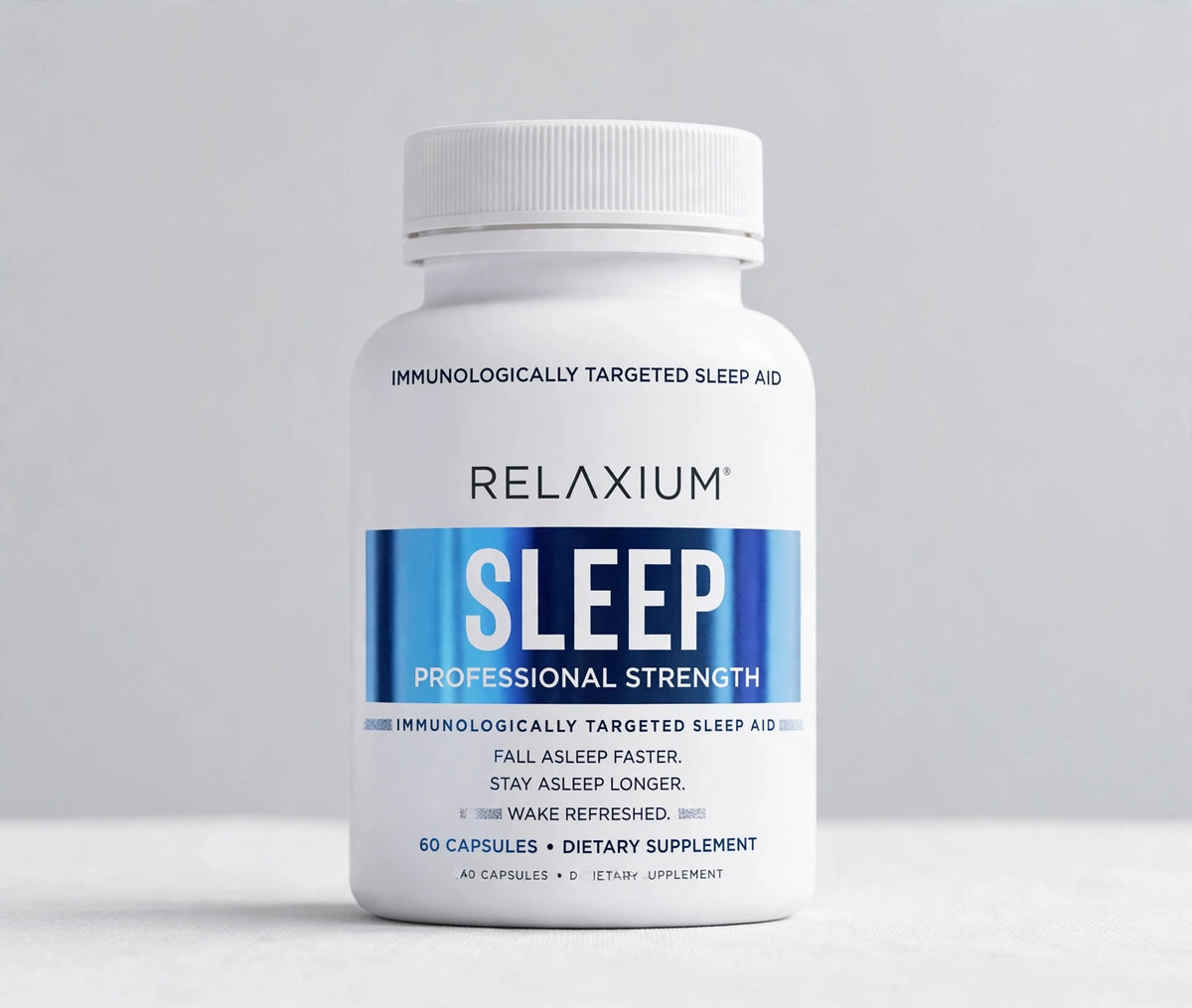 Relaxium Sleep Professional Strength (60 Capsules / Dietary Supplement)