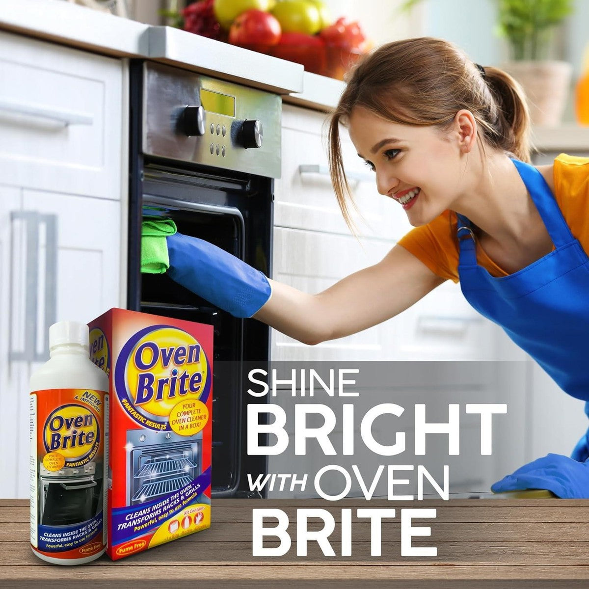 OVEN BRITE CLEANER SET 500ML